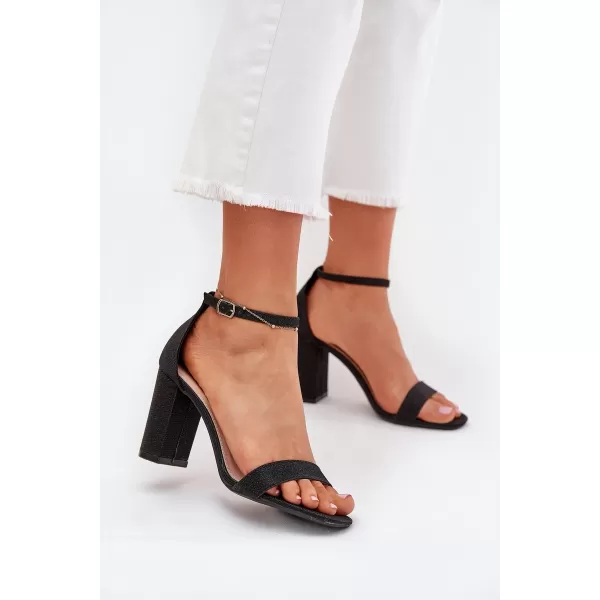  Dámske sandále BOTO KAVINA 38455 BLACK 