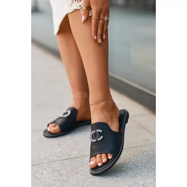  Dámske žabky S.BARSKI KV27-050 BLACK 