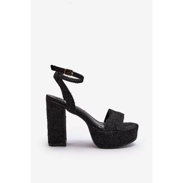  Dámske sandále BOTO ACRANA 30165 BLACK 