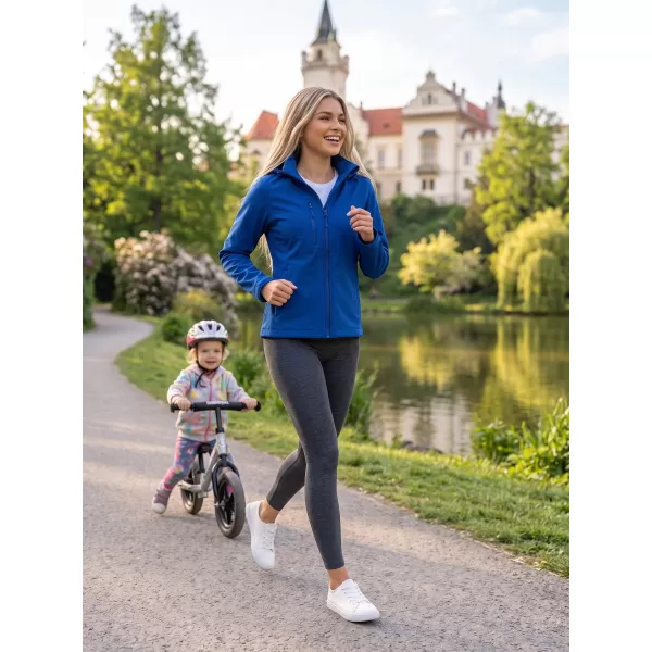  Dámska softshellová bunda ALTISPORT NoPrint NP/ALW945 KRÁĽOVSKY MODRÁ 