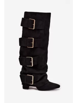 Dámske čižmy BOTO ISAVELLE 39162 BLACK