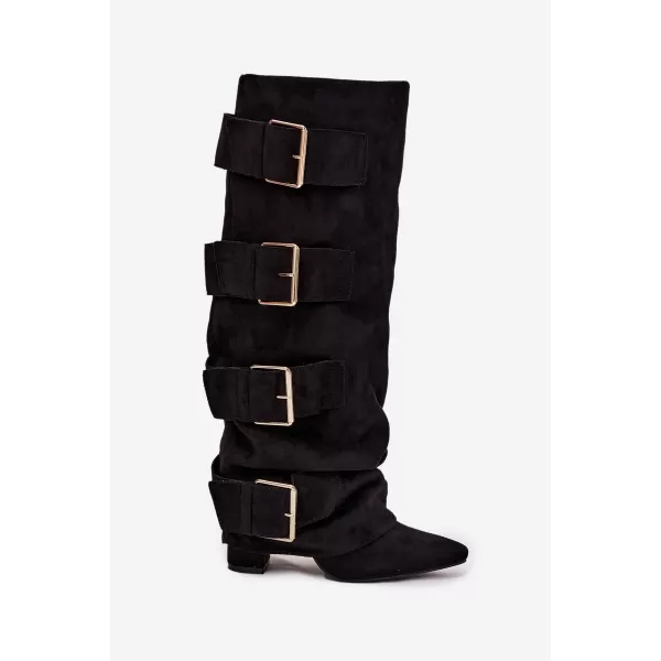  Dámske čižmy BOTO ISAVELLE 39162 BLACK 