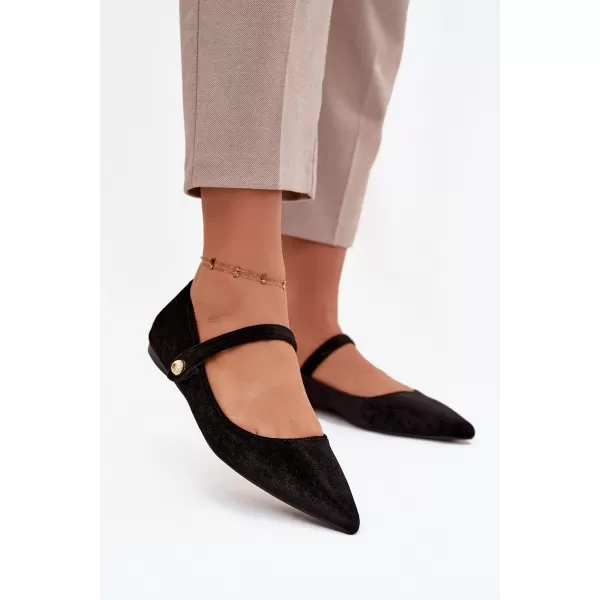  Dámske baleríny BOTO GISANNE 40573 BLACK 
