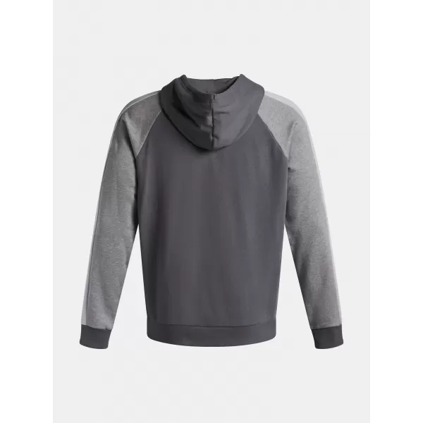  Pánska mikina UNDER ARMOUR UA RIVAL FLC CB HOOD 6003958-025 SIVÁ 