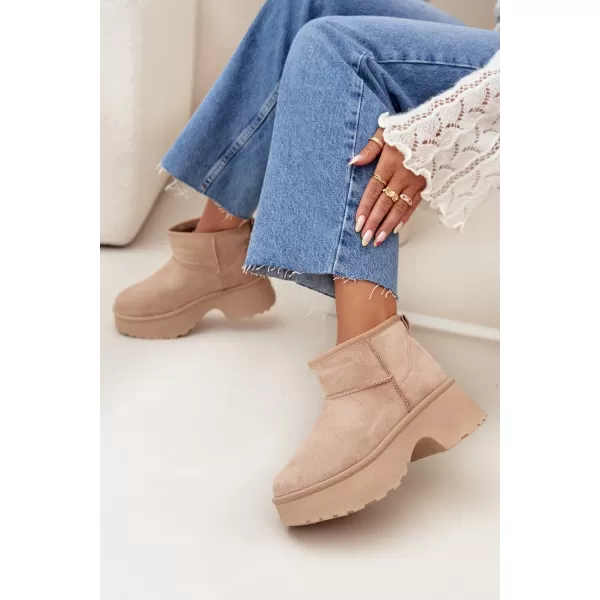  Dámske snehule BOTO MAVELLE 38854 KHAKI 