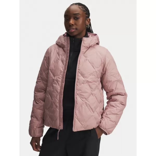  Dámska bunda UNDER ARMOUR LEGEND DOWN JACKET 6008818-673 RUŽOVÁ 