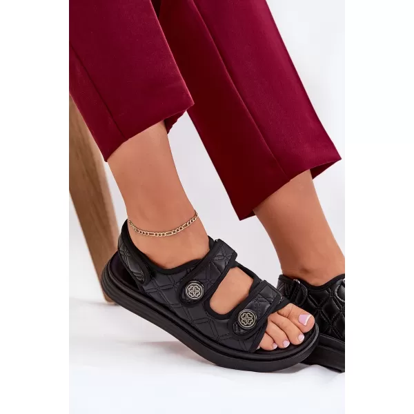  Dámske sandále BOTO ZOLINER 36156 BLACK 