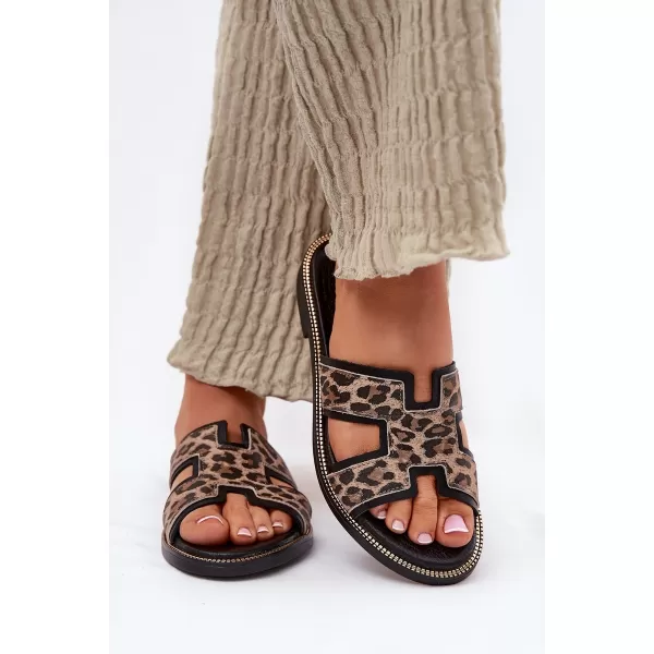  Dámske šľapky ZAZOO 40383 BEIGE 