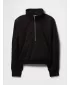 Detská mikina GAP KANGA QUARTER ZIP 760801-01 TRUE BLACK