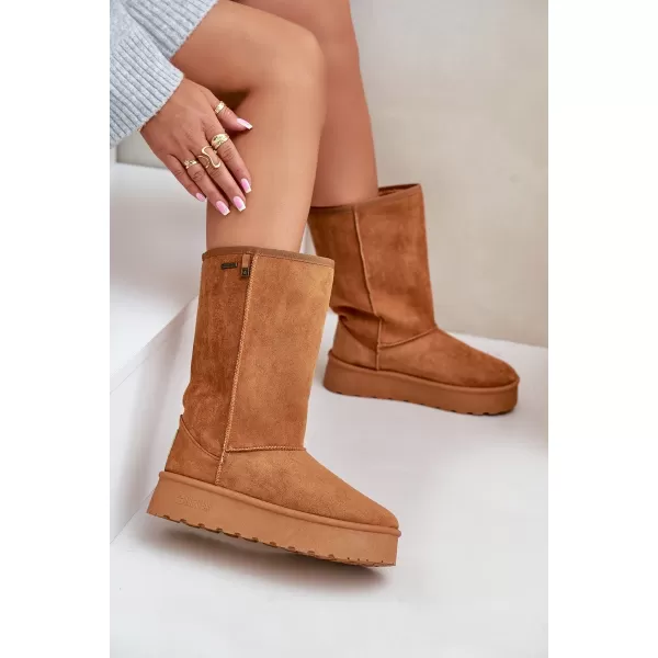  Dámske topánky BIG STAR OO274893 BROWN/BEIGE Big Star Shoes 