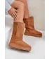 Dámske topánky BIG STAR OO274893 BROWN/BEIGE Big Star Shoes