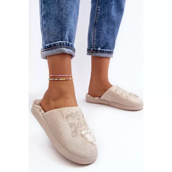  Dámske šľapky BOTO GERAJA 28691 BEIGE 