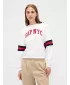 Dámska mikina GAP LOGO SWEATSHIRT 799272-04 NEW OFF WHITE