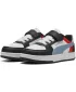 Detská obuv PUMA CAVEN 2.0 BLOCK AC+ PS 394462-17 PUMA BIELA/STUDENÁ MODRÁ/ČIERNA