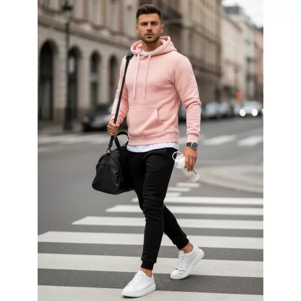  Pánska súprava DSTREET AX0641 RUŽOVÁ/ČIERNA 