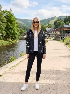 Dámska softshellová bunda premium ALTISPORT VOJ/ALW034JACK01 ČIERNA