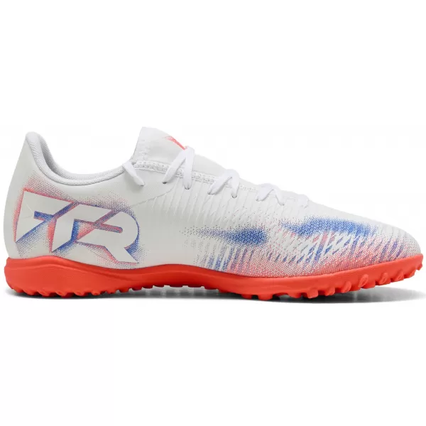  Čižmy PUMA FUTURE 8 PLAY TT 108605-01 WHITE/ BIELA/PUMA ČIERNA/ŽIARIACA ČERVENÁ 