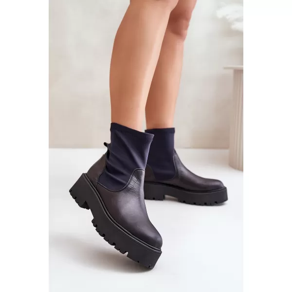  Dámske topánky ZAZOO 2947 BLACK 