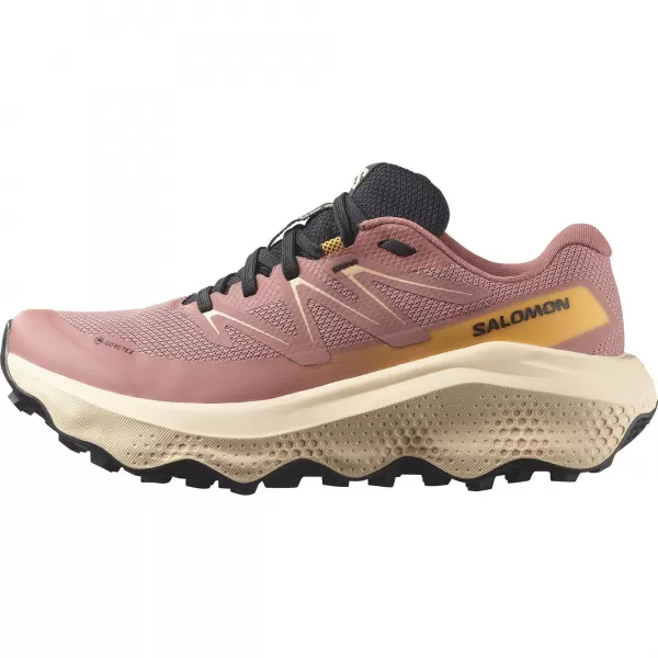 Dámske topánky SALOMON ULTRA FLOW 2 GTX W L47884500 BURLWOOD/TENDER PEACH/WARM APRICOT 