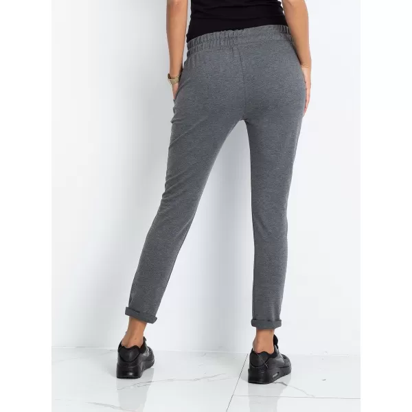  Dámske tepláky BASIC FEEL GOOD RV-DR-3698.09X DARK GREY 