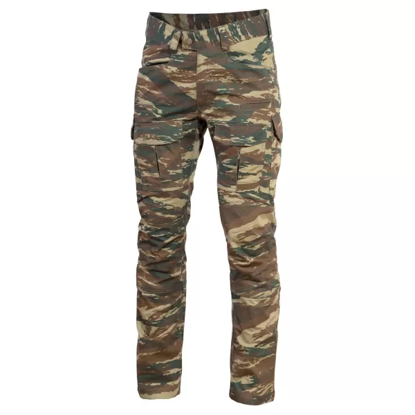  Nohavice PENTAGON LYCOS COMBAT PANTS K05043-CAMO SIVÁ KAMUFLÁŽ 