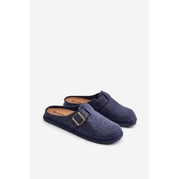  Pánske šľapky INBLU SI000001 BLUE 