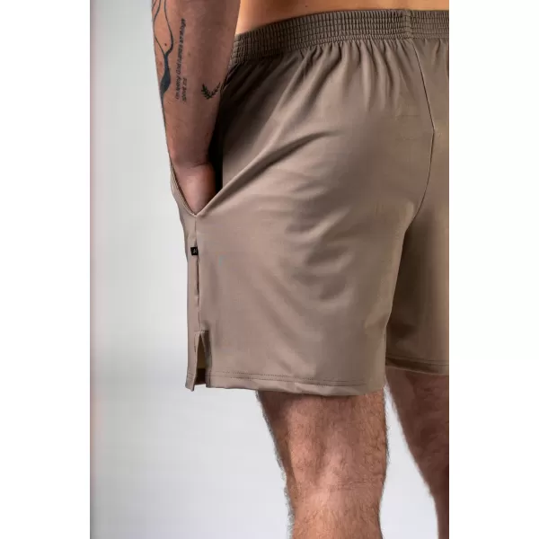  Tréningové šortky POWER 902 LIGHT BROWN ASH Nebbia 