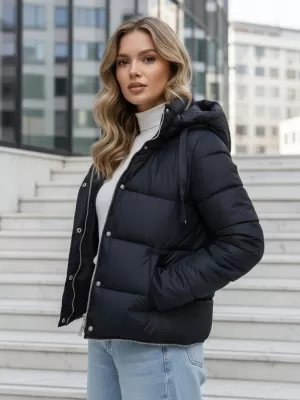 Dámska bunda DSTREET TY5467 MODRÁ