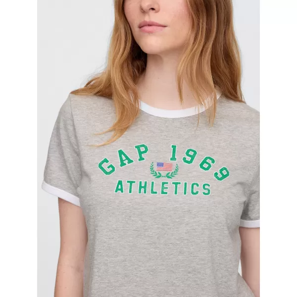  Dámske tričko GAP LOGO TEE 781556-00 MAGENTA 