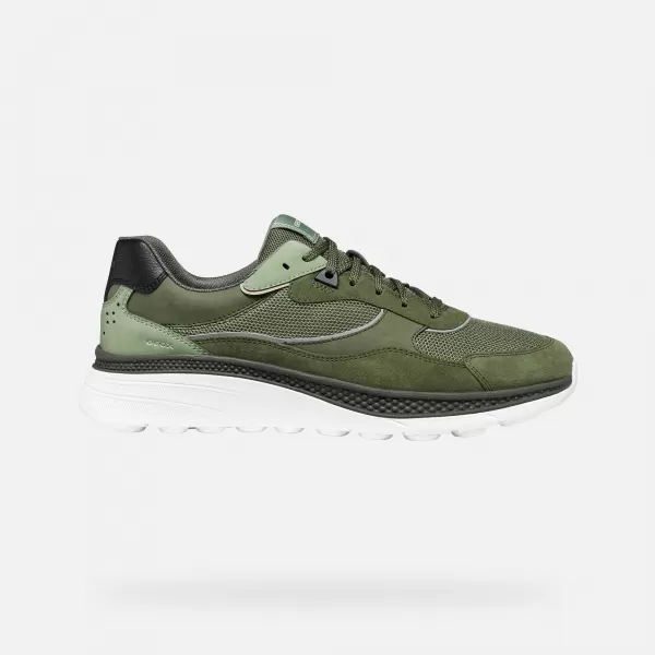  Pánske tenisky GEOX SPHERICA ACTIF X1 G014566 KHAKI 
