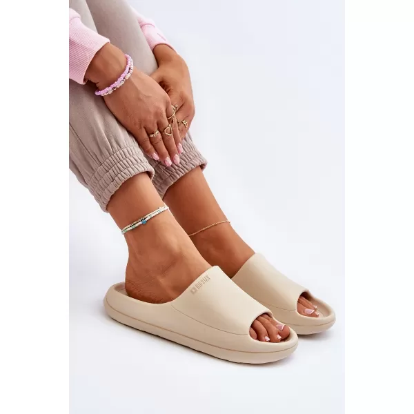  Dámske topánky BIG STAR NN274A040 BEIGE Big Star Shoes 