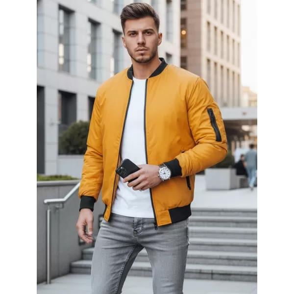  Pánska bunda DSTREET TX3825 KARAMELOVÁ 
