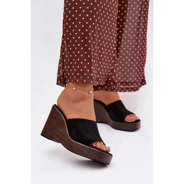  Dámske šľapky BOTO RAVELIA 41346 BLACK 