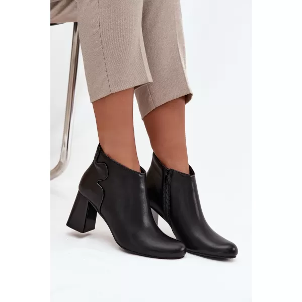  Dámske topánky na podpätku BOTO IVESSARA 39751 BLACK 