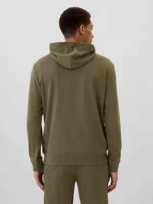 Pánska mikina GAP ATHLETIC LOGO PULLOVER HOODIE 542302-01 OLIVE NIGHT