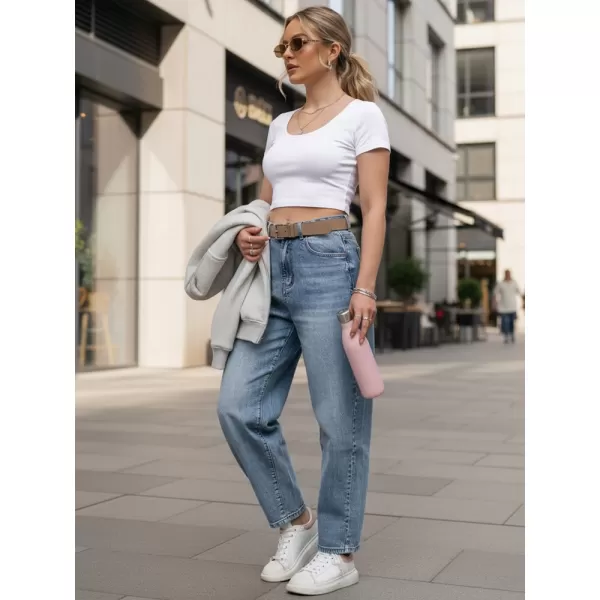  Dámske nohavice DSTREET UY2886 MODRÁ 