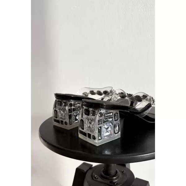  Dámske šľapky D&A MR1037-02 BLACK 