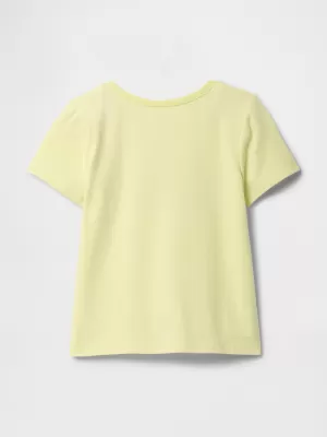 Detské tričko GAP LOGO TEE 710283-01 CITRÓN