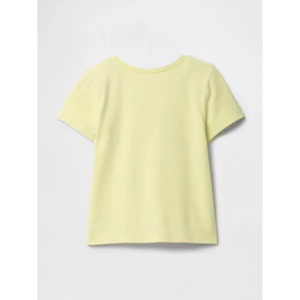  Detské tričko GAP LOGO TEE 710283-01 CITRÓN 