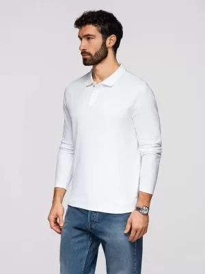 Pánske tričko OMBRE OM-POBL-0162 WHITE