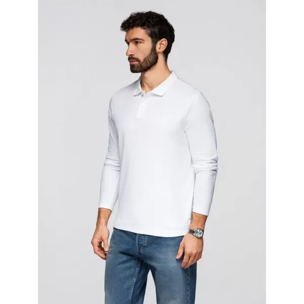  Pánske tričko OMBRE OM-POBL-0162 WHITE 