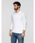 Pánske tričko OMBRE OM-POBL-0162 WHITE