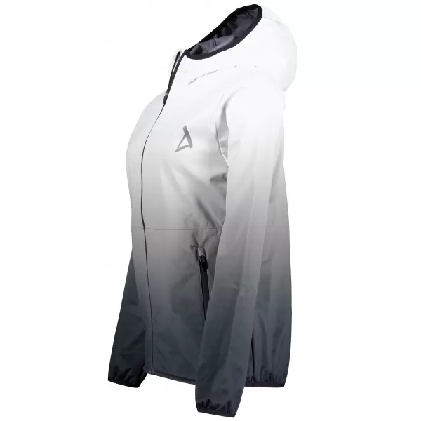  Dámska softshellová bunda premium ALTISPORT VOJ/ALW126JACK01 ČIERNOBIELA 