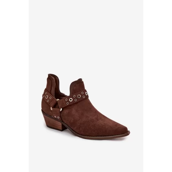  Dámske topánky BOTO VANNESSAE 41391 BROWN 