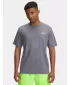 Pánske tričko UNDER ARMOUR UA TECH VENT JACQUARD SS 1377052-025 SIVÁ
