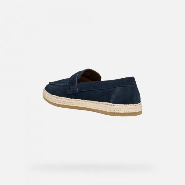  Pánske mokasíny GEOX PANTELLERIA G014528 TMAVO MODRÁ 