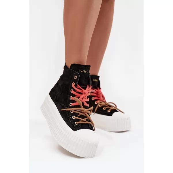  Dámske topánky GOE SS2N4046 BLACK 