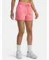 Dámske kraťasy UNDER ARMOUR RIVAL FLEECE SHORT 1382723-600 RUŽOVÁ