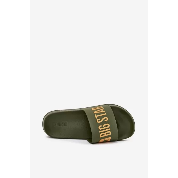  Pánske šľapky BIG STAR SS174360 GREEN Big Star Shoes 
