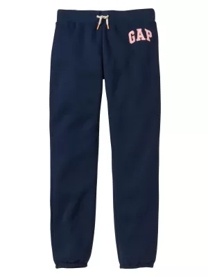 Detské tepláky GAP LOGO SWEATPANTS 482442-02 ELYSIAN BLUE